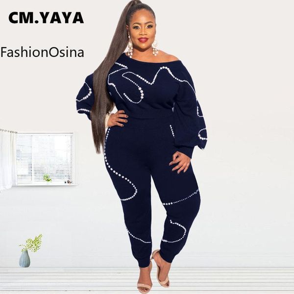 f.o plus size xl-5xl two 2 piece set for women street tracksuit outfits pearl beading long sleeve tee + pants set 2021 new, White
f.o plus size xl-5xl two 2 piece set for women street tracksuit outfits pearl beading long sleeve tee + pants set 2021 new, White