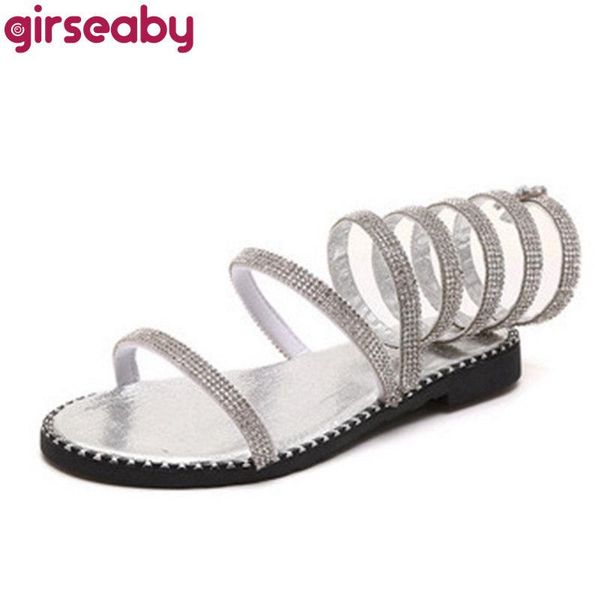 sandals girseaby 2021 women open toe flat bling pearl rome slip-on multi colors size 35-39 casual date beach f1172, Black
sandals girseaby 2021 women open toe flat bling pearl rome slip-on multi colors size 35-39 casual date beach f1172, Black