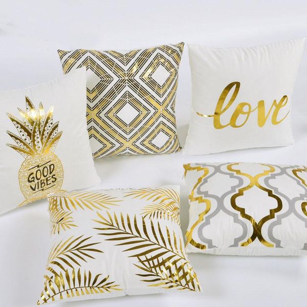 cushion/decorative pillow decorative cushion covers gold bronzing geometric velvet white cushions for sofa pineapple decoration pillowcover
cushion/decorative pillow decorative cushion covers gold bronzing geometric velvet white cushions for sofa pineapple decoration pillowcover