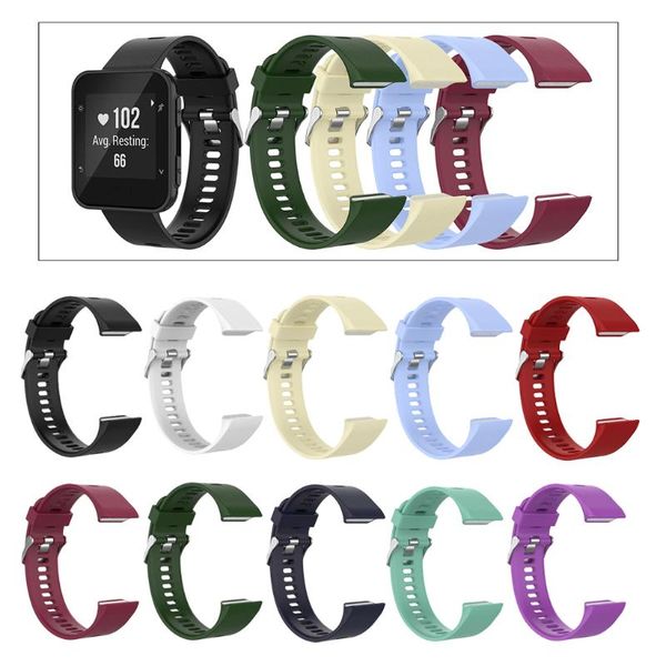 watch bands band for garmin forerunner 35 /30 /35j foreathlete 35j soft silicone sport strap, Black;brown
watch bands band for garmin forerunner 35 /30 /35j foreathlete 35j soft silicone sport strap, Black;brown