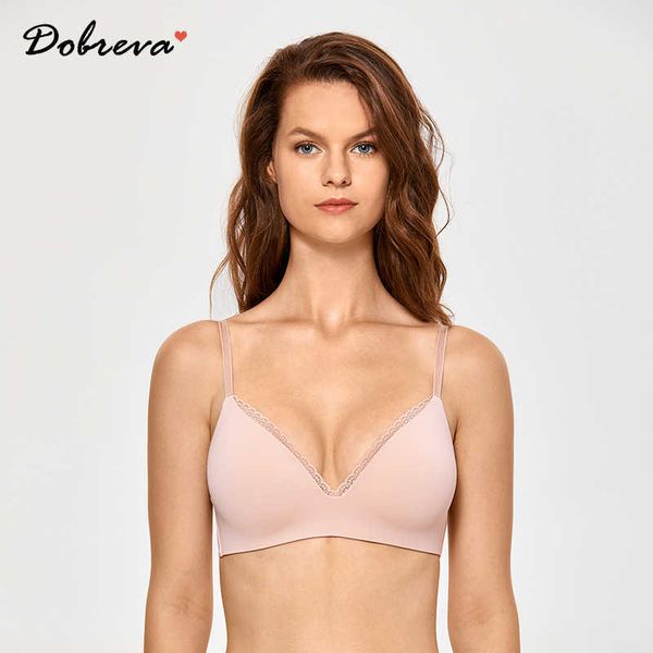 dobreva women's wirefull coverage lace lightly lined seamless t-shirt bra 210623, Red;black
dobreva women's wirefull coverage lace lightly lined seamless t-shirt bra 210623, Red;black