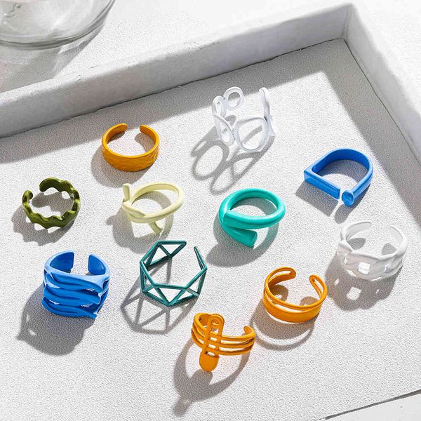 love ring 2021 korea hand painted irregular open rings for women fashion colorful metal dripping oil geometric summer jewelry gifts, Slivery;golden
love ring 2021 korea hand painted irregular open rings for women fashion colorful metal dripping oil geometric summer jewelry gifts, Slivery;golden