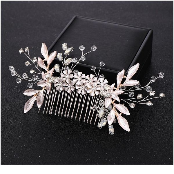 trendy bride hair comb rhinestone crystal headdress bride flower hair accessories handmade hair jewelry wedding acc qylfsr, Silver
trendy bride hair comb rhinestone crystal headdress bride flower hair accessories handmade hair jewelry wedding acc qylfsr, Silver