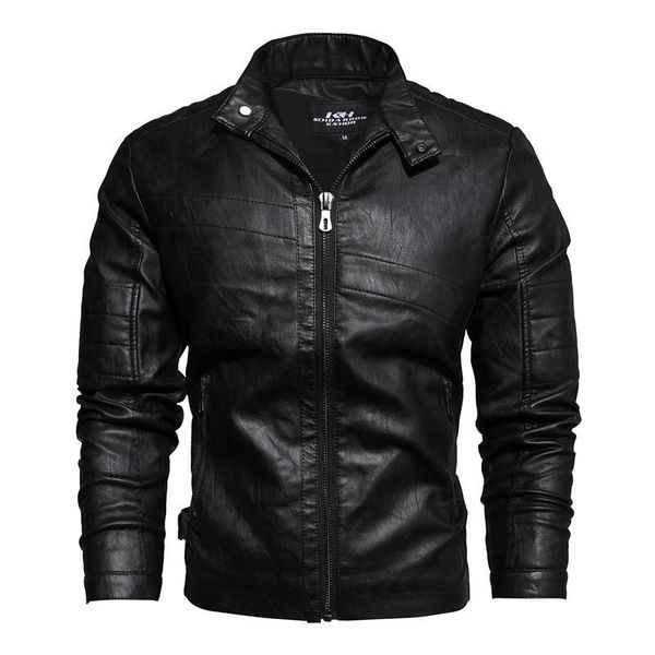 men's fur & faux 2021 mens jacket motorcycle leather plus velvet thick warm winter coat leisure business man, Black
men's fur & faux 2021 mens jacket motorcycle leather plus velvet thick warm winter coat leisure business man, Black