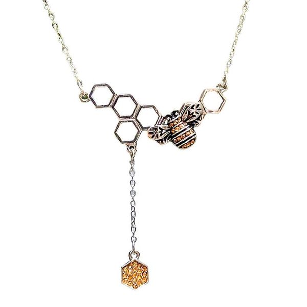 chains 2021 trends fashion design creative honeycomb insect crystal necklace woman's long jewelry birthday gift choker, Silver
chains 2021 trends fashion design creative honeycomb insect crystal necklace woman's long jewelry birthday gift choker, Silver