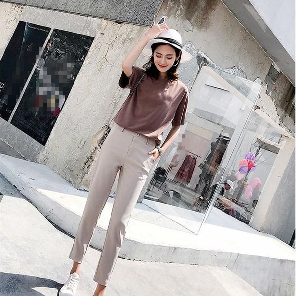 women's pants & capris women black/beige slim casual thin long pencil female elegant work trousers, Black;white
women's pants & capris women black/beige slim casual thin long pencil female elegant work trousers, Black;white