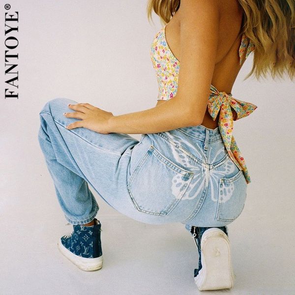2021 new butterfly print jeans woman blue waist korean straight pants pantalon femme fashion cotton high street trousers gso7, Black;white
2021 new butterfly print jeans woman blue waist korean straight pants pantalon femme fashion cotton high street trousers gso7, Black;white