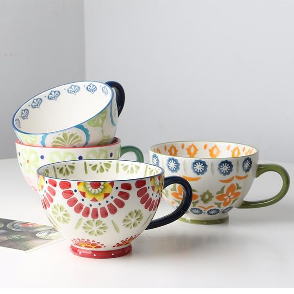 mugs creative hand-painted ceramic mug large capacity breakfast oatmeal dessert salad home tea high milk
mugs creative hand-painted ceramic mug large capacity breakfast oatmeal dessert salad home tea high milk
