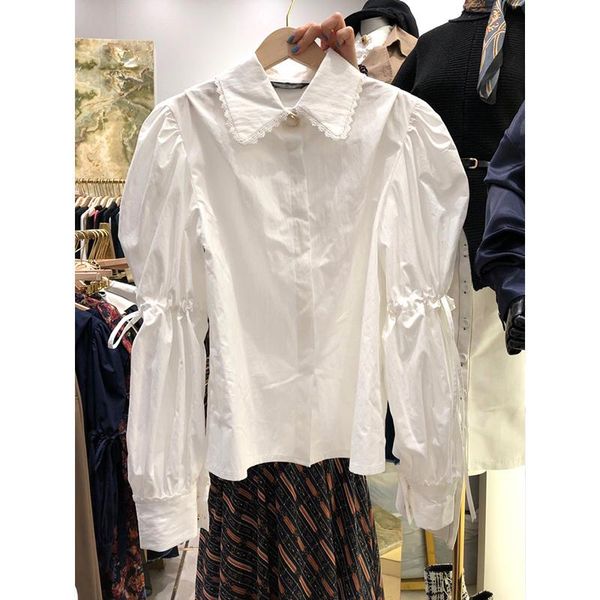 women's blouses & shirts bh03854 fashion 2021 runway luxury european design party style clothing, White
women's blouses & shirts bh03854 fashion 2021 runway luxury european design party style clothing, White