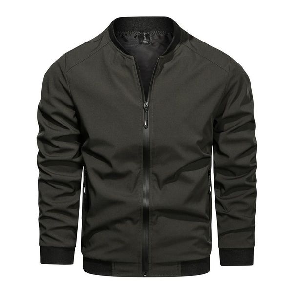 men's jackets 2021spring, autumn and winter casual loose jacket solid color stand-up collar mens fashion clothing trends for men, Black;brown
men's jackets 2021spring, autumn and winter casual loose jacket solid color stand-up collar mens fashion clothing trends for men, Black;brown