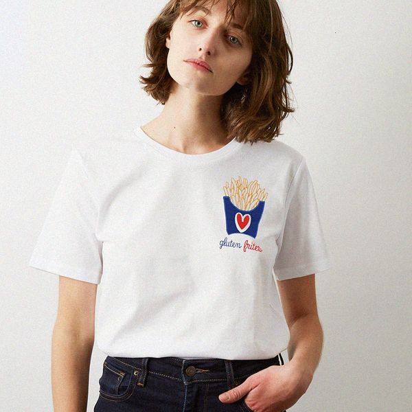 new embroidery pattern t femme funny short sleeve cotton soft summer white chic 2021 streetwear women tee shirt creativity uaug
new embroidery pattern t femme funny short sleeve cotton soft summer white chic 2021 streetwear women tee shirt creativity uaug