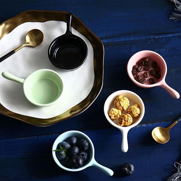 dishes & plates 1 pcs mini handle ceramic small dishware creative cute soy sauce vinegar snack dish tableware for home kitchen supplies
dishes & plates 1 pcs mini handle ceramic small dishware creative cute soy sauce vinegar snack dish tableware for home kitchen supplies