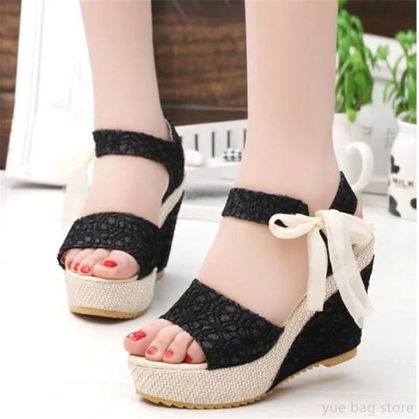 sandals summer fashion wedge women ankle strap platform gladiator shoes woman high heels sandalias mujer beach drop 20#, Black
sandals summer fashion wedge women ankle strap platform gladiator shoes woman high heels sandalias mujer beach drop 20#, Black