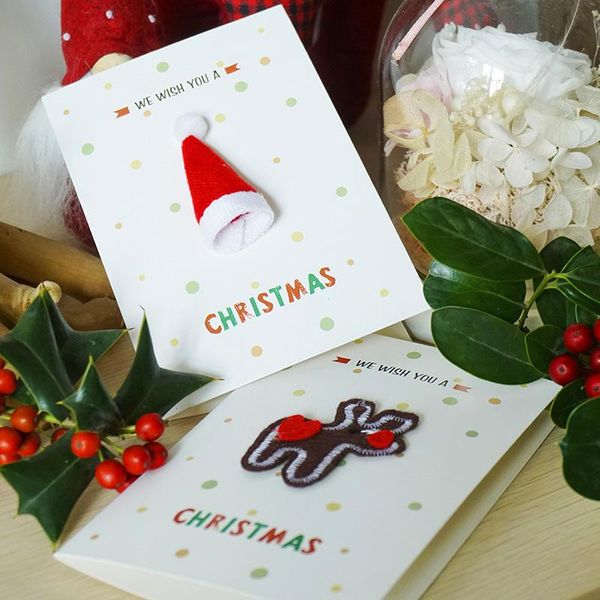 greeting cards 10pcs handmade 3d creative felt santa hat elk diy christmas card wish invitation
greeting cards 10pcs handmade 3d creative felt santa hat elk diy christmas card wish invitation