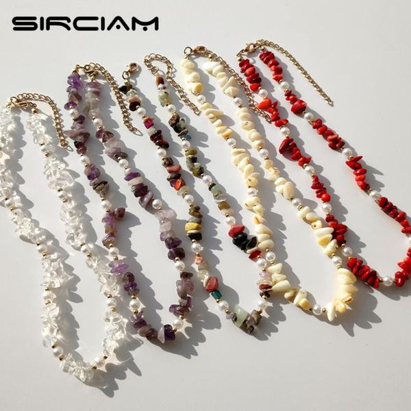 chokers 2022 colorful irregular natural stone pearl beaded necklace for women design handmade bead choker femme party jewelry gift, Golden;silver
chokers 2022 colorful irregular natural stone pearl beaded necklace for women design handmade bead choker femme party jewelry gift, Golden;silver