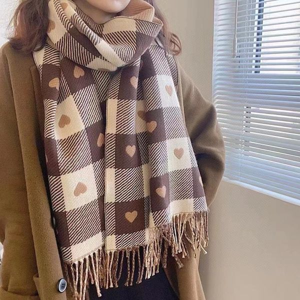 scarves autumn and winter lattice imitation cashmere scarf female korean version thickened warm couple neck shawl, Blue;gray
scarves autumn and winter lattice imitation cashmere scarf female korean version thickened warm couple neck shawl, Blue;gray