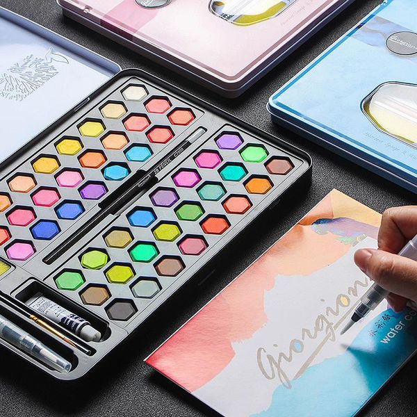 gift sets watercolor paint 36/48 color art beginner hand painting solid powder iron boxed children's day paints
gift sets watercolor paint 36/48 color art beginner hand painting solid powder iron boxed children's day paints