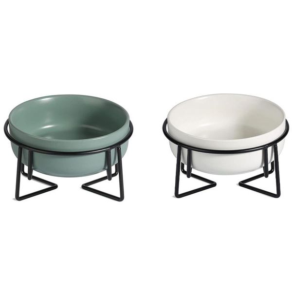 cat bowls & feeders ceramic raised bowl with metal stand, non-slip elevated pet feeder, tilted food and water feeding for
cat bowls & feeders ceramic raised bowl with metal stand, non-slip elevated pet feeder, tilted food and water feeding for