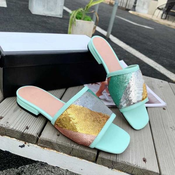 brand design sequin cloth beach flip flops metal decor woman sandals shoes square toe holiday slides heel flat slippers, Black
brand design sequin cloth beach flip flops metal decor woman sandals shoes square toe holiday slides heel flat slippers, Black
