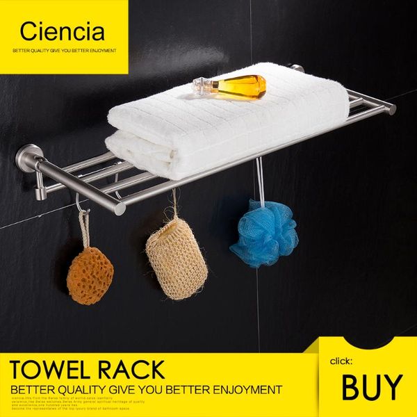 towel racks sus304 stainless steel brushed nickle lead-foldable rack with hooks more space-saving bar
towel racks sus304 stainless steel brushed nickle lead-foldable rack with hooks more space-saving bar