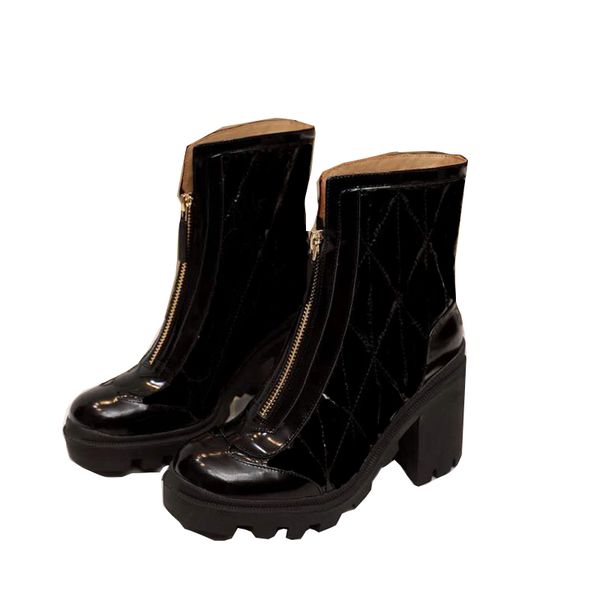 fashion women short boots 9.5cm high-heeled front zipper real leather designer chunk heels lady martin winter shoes white black
fashion women short boots 9.5cm high-heeled front zipper real leather designer chunk heels lady martin winter shoes white black