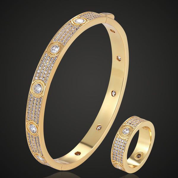 earrings & necklace zlxgirl europe pave cubic zircon bangle with ring wedding jewelry sets women's party love one mask, Silver
earrings & necklace zlxgirl europe pave cubic zircon bangle with ring wedding jewelry sets women's party love one mask, Silver