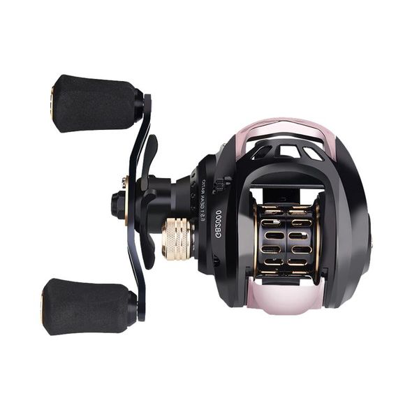 baitcasting reels est arrival fishing drop wheel polymer materials 13-speed magnetic brake with brass gear high speed ratio tool
baitcasting reels est arrival fishing drop wheel polymer materials 13-speed magnetic brake with brass gear high speed ratio tool