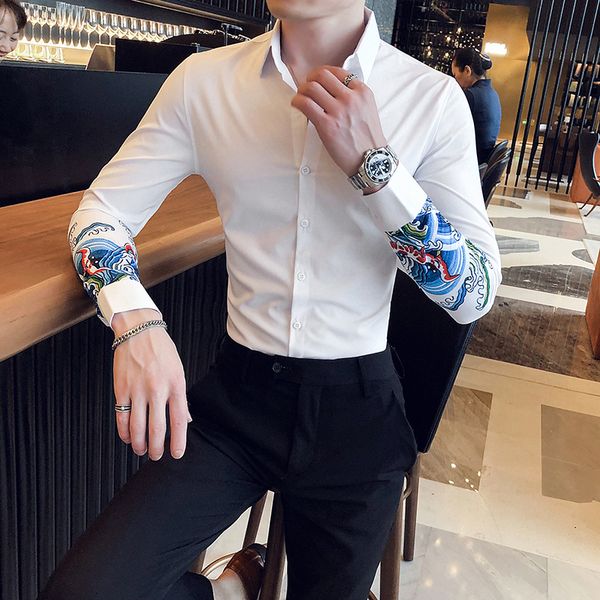 new moda de alta qualidade impresso manga longa camisas roupas masculinas 2021 coreano magro ajuste casual clube streetwear preto/branco 3xl, Black;brown
new moda de alta qualidade impresso manga longa camisas roupas masculinas 2021 coreano magro ajuste casual clube streetwear preto/branco 3xl, Black;brown