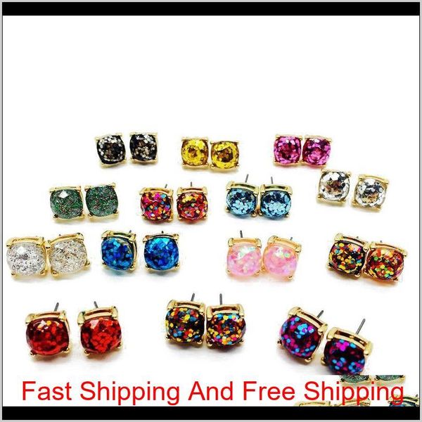 shipping new design square glitter sweet earring stud, party cute earring, elegant earring, selling factory earring psd86 yocla, Golden;silver
shipping new design square glitter sweet earring stud, party cute earring, elegant earring, selling factory earring psd86 yocla, Golden;silver