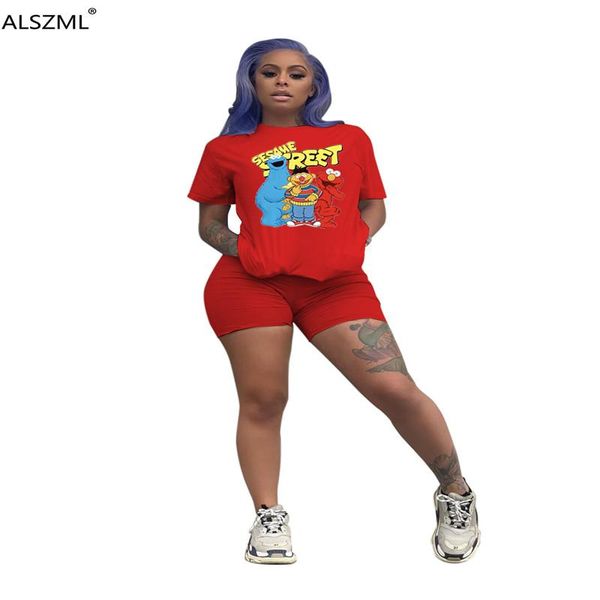 women's tracksuits funny cartoon print o neck short sleeve pocket tees and shorts wholesale summer women casual two piece set tracksui, Gray
women's tracksuits funny cartoon print o neck short sleeve pocket tees and shorts wholesale summer women casual two piece set tracksui, Gray