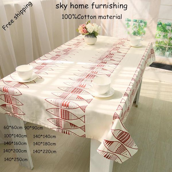 table cloth cotton rectangular tablecloths with home wedding literary artisti european small red fish style
table cloth cotton rectangular tablecloths with home wedding literary artisti european small red fish style