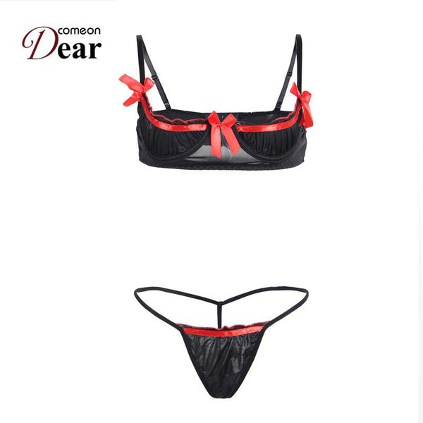 bras sets comeondear erotic bottoms sleepwear babydoll lingerie open bust bra set women lace rk80125, Red;black
bras sets comeondear erotic bottoms sleepwear babydoll lingerie open bust bra set women lace rk80125, Red;black