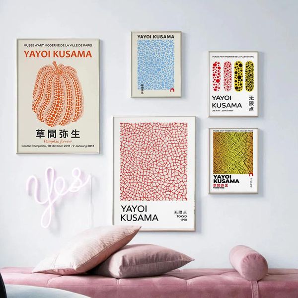 paintings yayoi kusama artwork pumpkin posters and prints orange beige wall art pictures museum canvas painting for living room home decor
paintings yayoi kusama artwork pumpkin posters and prints orange beige wall art pictures museum canvas painting for living room home decor