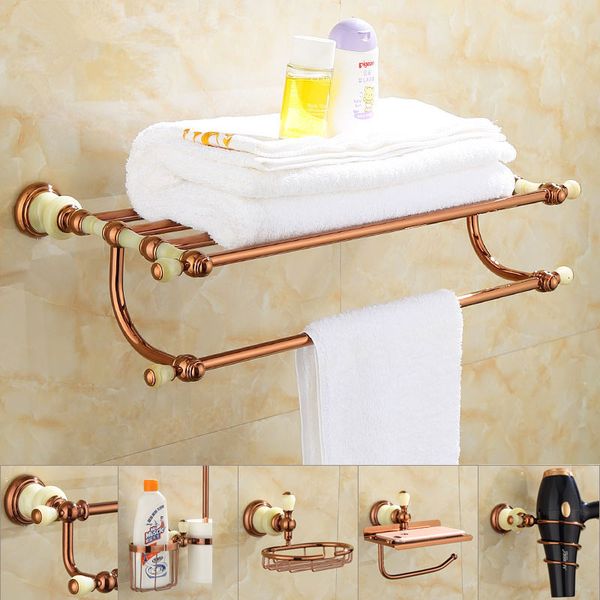 2021 accessories set rose gold bathroom shelf,towel rack,towel hanger paper holder,toilet brush holder jade and brass new 6hki
2021 accessories set rose gold bathroom shelf,towel rack,towel hanger paper holder,toilet brush holder jade and brass new 6hki