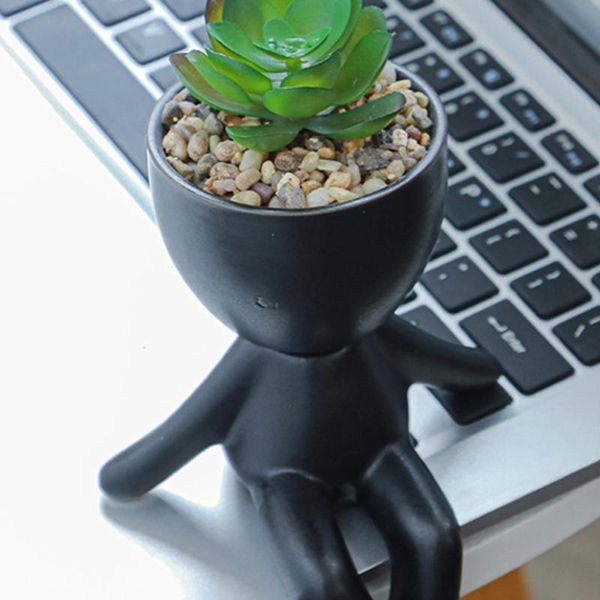 planters & pots cute cartoon humanoid succulent planter ceramic plant pot for deskdecoration flower cuttings home office garden decor
planters & pots cute cartoon humanoid succulent planter ceramic plant pot for deskdecoration flower cuttings home office garden decor