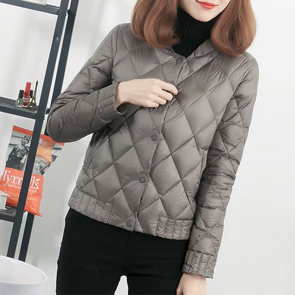 2021 new women winter slim fit warm diamond lattice ultra light white duck down coat female short portable outwear yxhg, Black
2021 new women winter slim fit warm diamond lattice ultra light white duck down coat female short portable outwear yxhg, Black