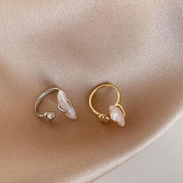 cluster rings timeonly french elegant irregular natural freshwater pearl open for women ladies metallic adjustable charm ring jewellery, Golden;silver
cluster rings timeonly french elegant irregular natural freshwater pearl open for women ladies metallic adjustable charm ring jewellery, Golden;silver