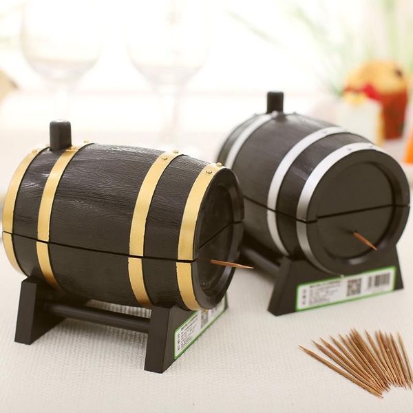storage bottles & jars creative household wine barrel plastic automatic toothpick boxes container dispenser holder
storage bottles & jars creative household wine barrel plastic automatic toothpick boxes container dispenser holder