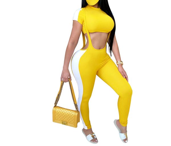 womens sportswear two pieces suit 2020summer casual crop tee jumpsuit pants set for females gym fitness workout, White;black
womens sportswear two pieces suit 2020summer casual crop tee jumpsuit pants set for females gym fitness workout, White;black