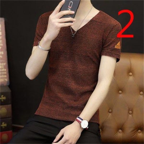 New 2021 Ice Silk Short-sleeved T-shirt Male Trend Korean Version of the Self-cultivation Round Neck Tide Brand Solid Color G8Q9, White;black
New 2021 Ice Silk Short-sleeved T-shirt Male Trend Korean Version of the Self-cultivation Round Neck Tide Brand Solid Color G8Q9, White;black