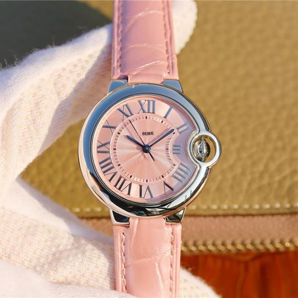 wristwatches women's watches automatic mechanical watch for women oemg 33mm pink dial luxury leather strap 1:1, Slivery;brown
wristwatches women's watches automatic mechanical watch for women oemg 33mm pink dial luxury leather strap 1:1, Slivery;brown