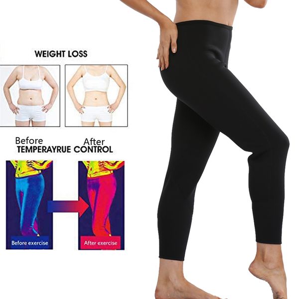 womens thermo body shaper neoprene slimming pants thighs fat burner workout high waist tummy control shapewear, Black
womens thermo body shaper neoprene slimming pants thighs fat burner workout high waist tummy control shapewear, Black
