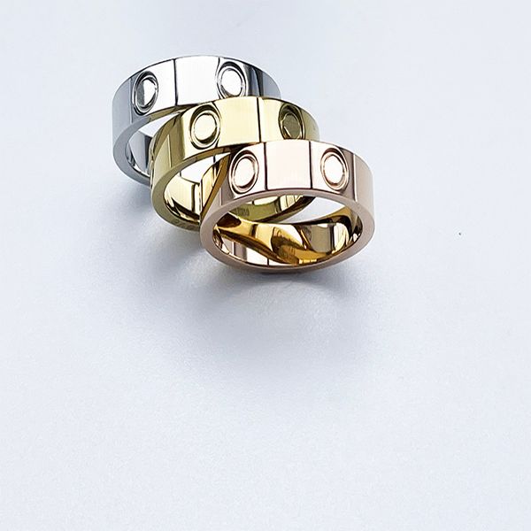 fashion ring love series with side stones mens rings classic luxury designer jewelry women titanium steel alloy gold-plated, Silver
fashion ring love series with side stones mens rings classic luxury designer jewelry women titanium steel alloy gold-plated, Silver