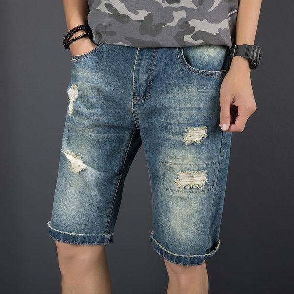 men's shorts cotton ripped summer mens blue jeans plus size loose male long bermuda streetwear fashion boys casual pocket z083, White;black
men's shorts cotton ripped summer mens blue jeans plus size loose male long bermuda streetwear fashion boys casual pocket z083, White;black