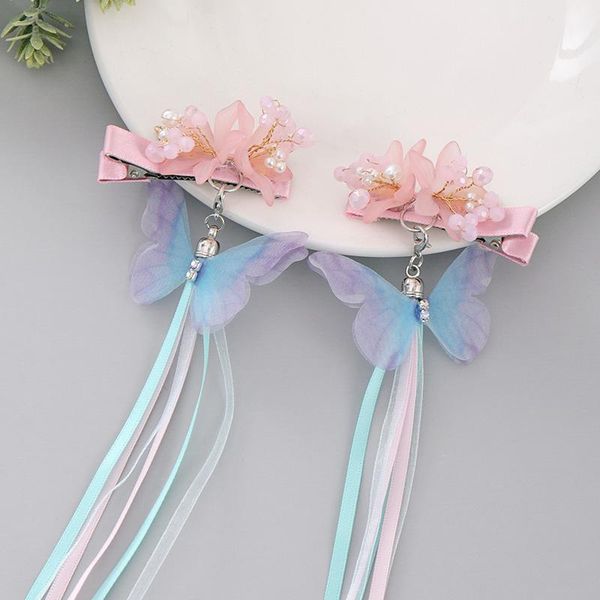 hair clips & barrettes 1pair super fairy bobby pin butterfly handmade crepe dream tassel pair clip hanfu hairpin antique jewelry bn, Golden;silver
hair clips & barrettes 1pair super fairy bobby pin butterfly handmade crepe dream tassel pair clip hanfu hairpin antique jewelry bn, Golden;silver