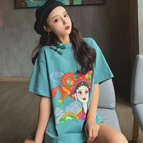 ethnic clothing sweet chinese style women summer blouse 2021 fashion harujuku tshirt vintage teeshirt asian streetwear kk3998, Red
ethnic clothing sweet chinese style women summer blouse 2021 fashion harujuku tshirt vintage teeshirt asian streetwear kk3998, Red