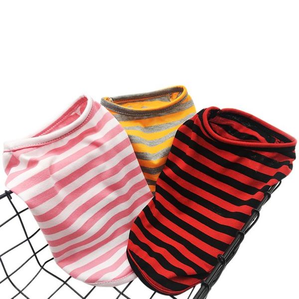 dog apparel clothes pets cat puppies fashoin striped cotton vest pet costume for small medium dogs
dog apparel clothes pets cat puppies fashoin striped cotton vest pet costume for small medium dogs