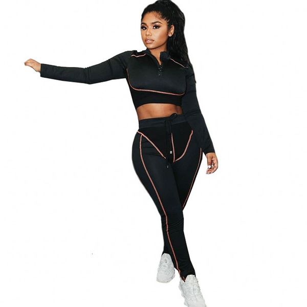 training of two parts ensemble and spring sweatpants splice thin fitness gymwear black suit sport liex, Gray
training of two parts ensemble and spring sweatpants splice thin fitness gymwear black suit sport liex, Gray