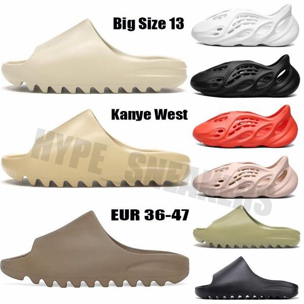 Kanye West Foam Runner Sandals Slippers Triple Black White Bone Resin Desert Sand Men Women Fashion Slides Sandal Shoes WITH BOX GIFT
Kanye West Foam Runner Sandals Slippers Triple Black White Bone Resin Desert Sand Men Women Fashion Slides Sandal Shoes WITH BOX GIFT