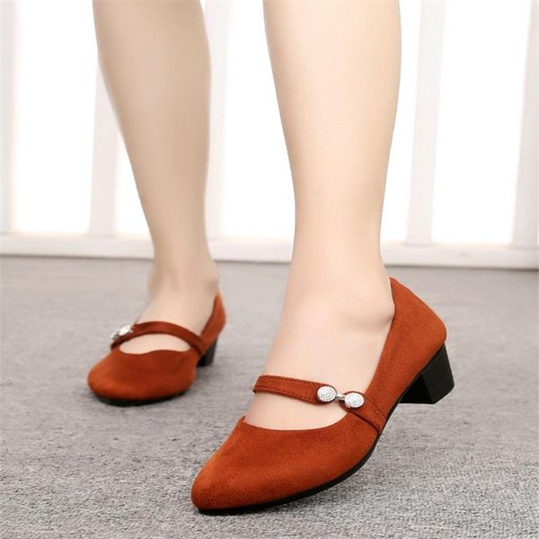 dress shoes old beijing cloth women's spring and autumn one-line buckle single high-heeled soft soled work don't tire, Black
dress shoes old beijing cloth women's spring and autumn one-line buckle single high-heeled soft soled work don't tire, Black